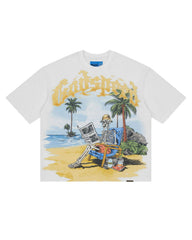 Godspeed Skeleton Beach II NG Tee White