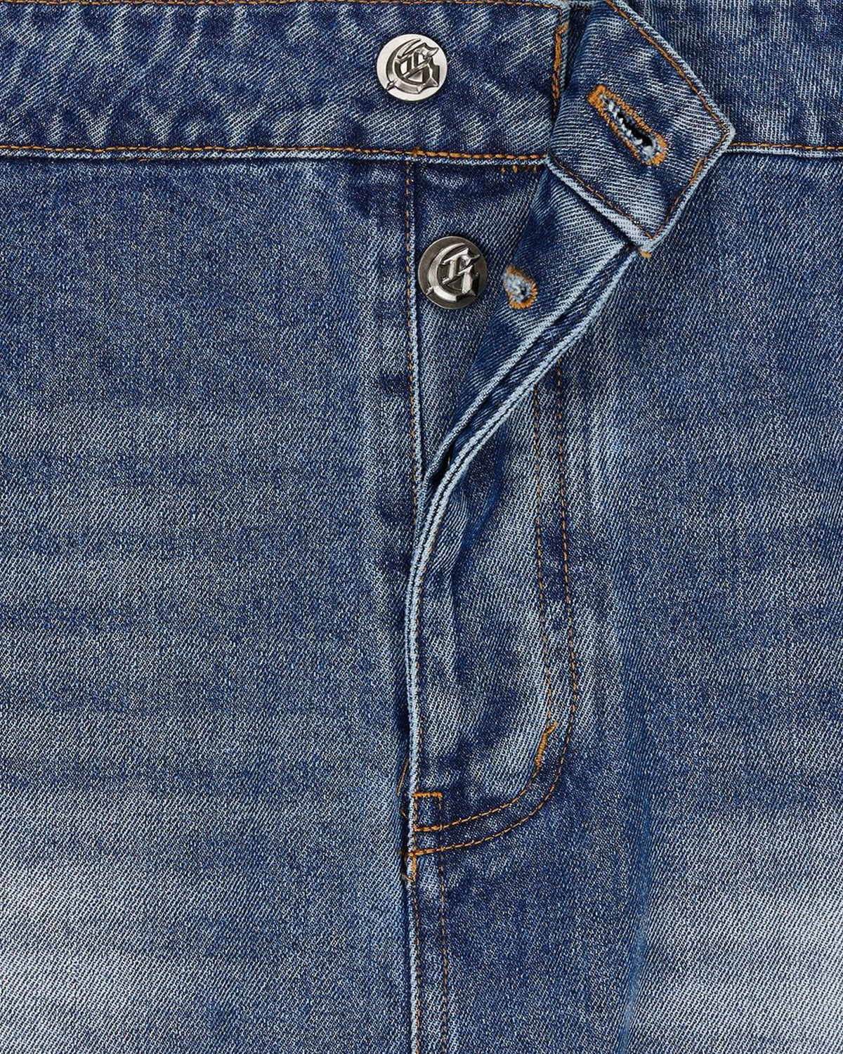 Godspeed Utility Denim Shorts Blue