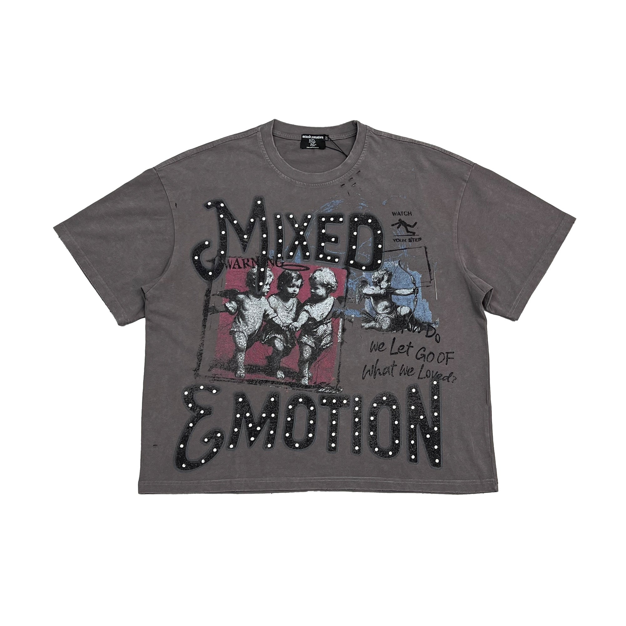 Grey “Friends” Tee