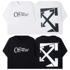 Off-White Classic Arrow Cross Logo Short Sleeve T-Shirt