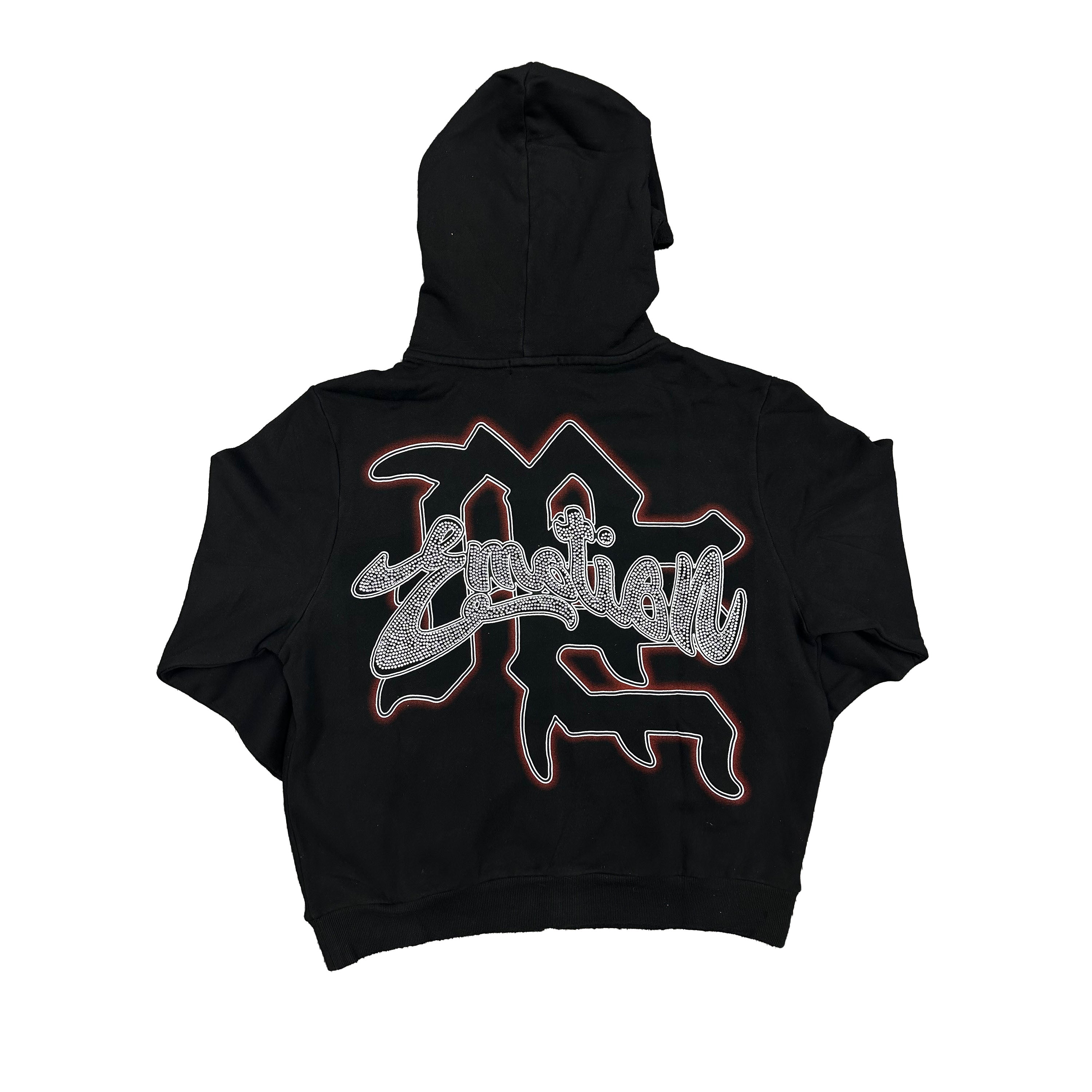Black “Rhinestone” Hoodie