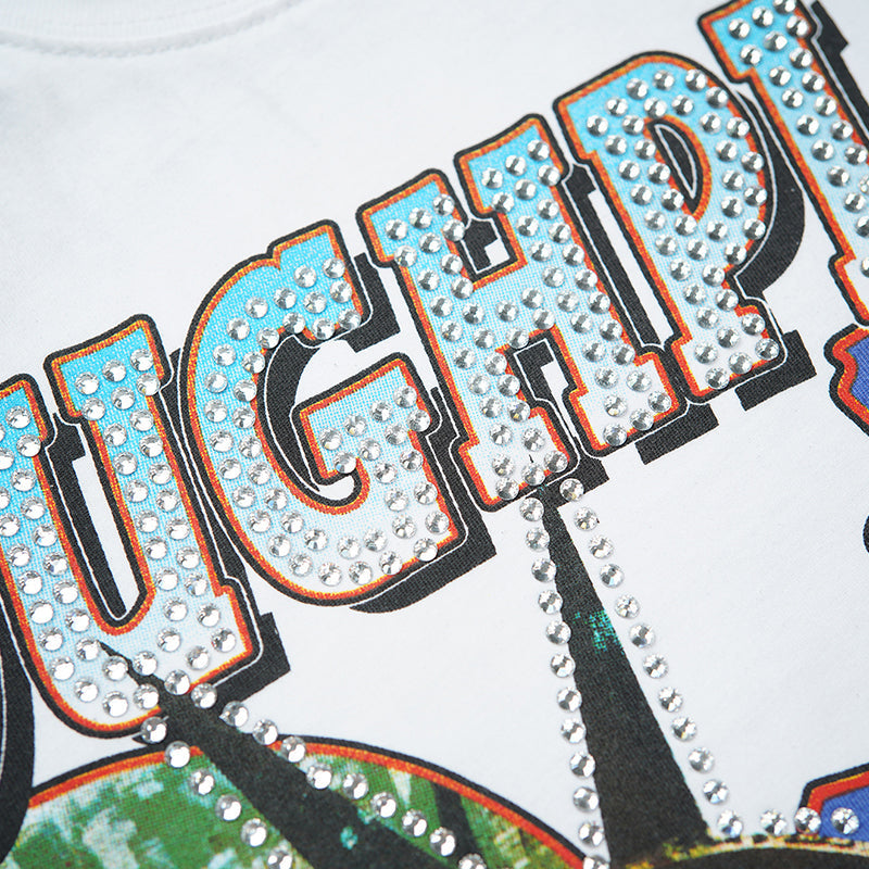 Rough Play T Shirts RoughPlay Madness NYC Rhinestones