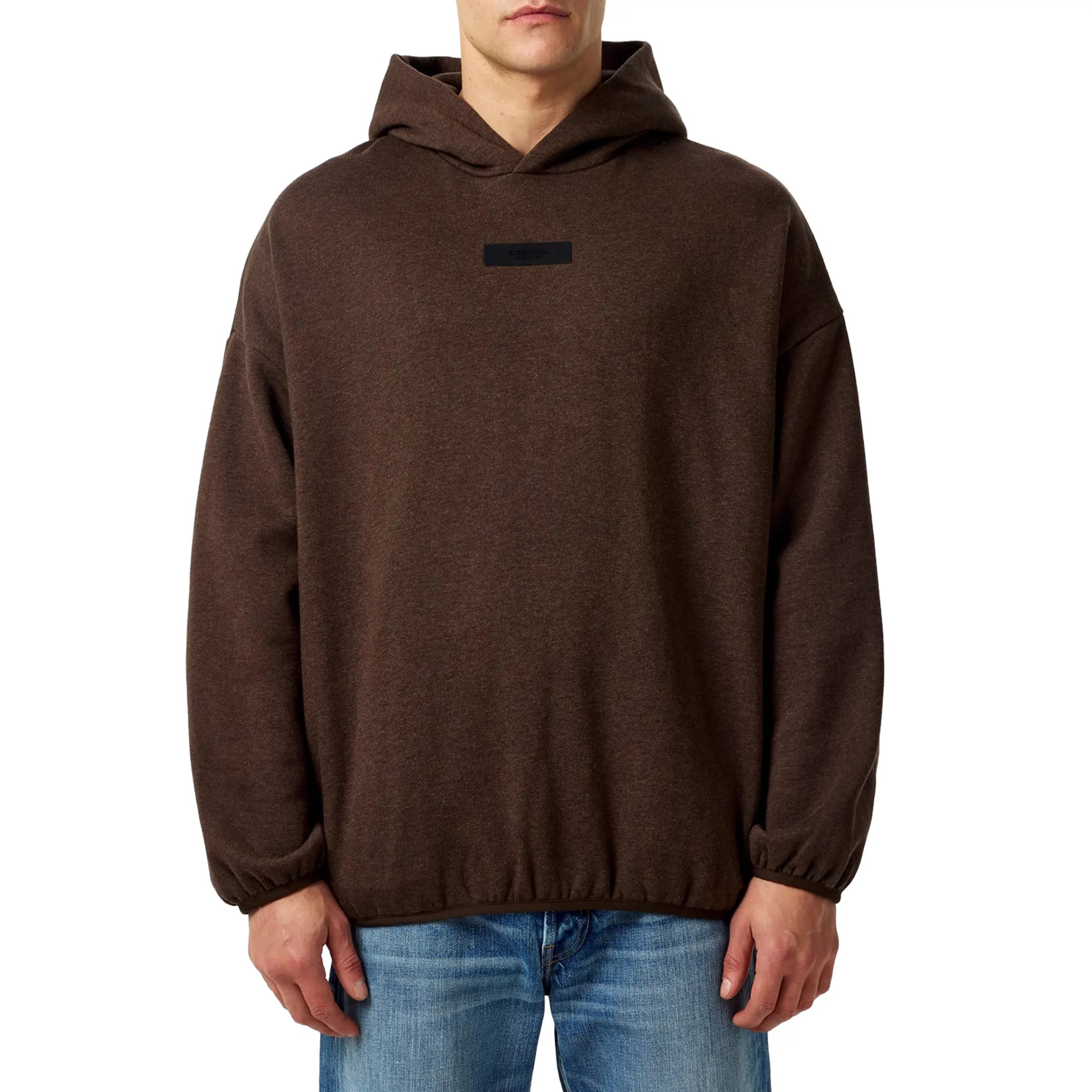 Fear Of God Essentials Core Collection Heather Wood Hoodie (SS24)